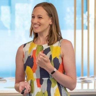 Raffaela Schneid, Head of AI Innovation, Drees & Sommer, Sprecherin at the CIO ForwardTech Munich