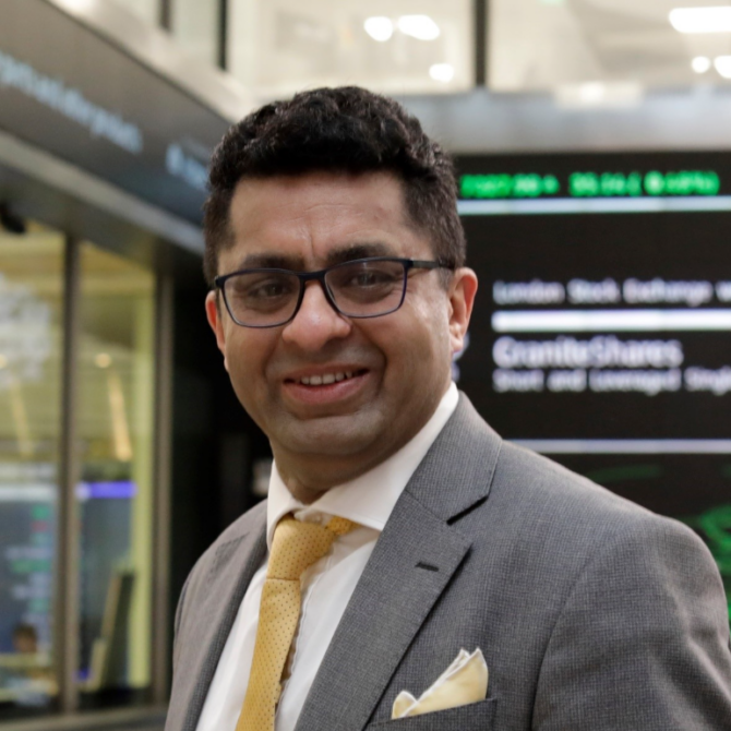 Manuj Sarpal, CTO, GraniteShares, CIO 100 at the CIO 100 Awards & Conference UK
