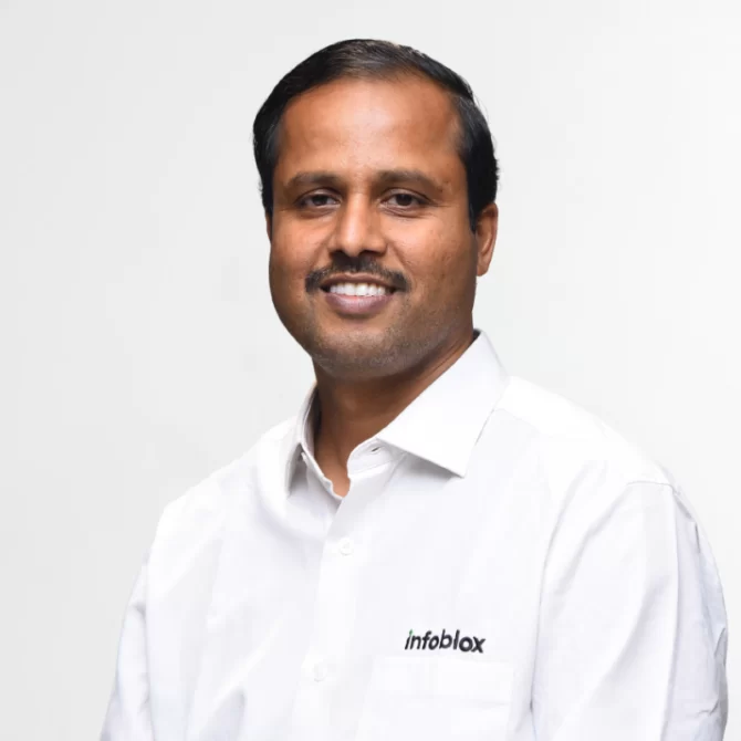 Suresh Govindachetty, Senior Sales Engineering Manager, SAARC, Infoblox, Speaker at the CIO 100 Awards & Conference India